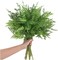 Mixed Eucalyptus Leaves Stems 12PCS, Artificial Plants Boston Fern Fake Branches Faux Shrub Bushes Greenery UV Resistant Plant for Vase Wedding Floral Outdoor Indoor Decor